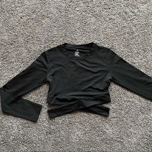 NVGTN Cross Body Crop Top